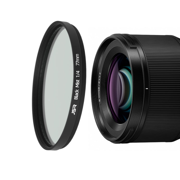 JSR Black Mist Filter Camera Lens Filter, 37mm, 43mm, 46mm, 49mm, 52mm, 55mm, 58mm, 62mm, 67mm, 72mm, 77mm, 82mm