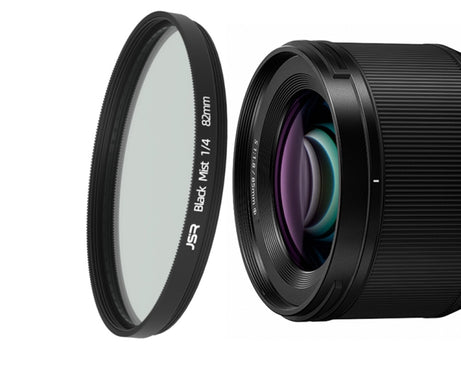 JSR Black Mist Filter Camera Lens Filter, 37mm, 43mm, 46mm, 49mm, 52mm, 55mm, 58mm, 62mm, 67mm, 72mm, 77mm, 82mm