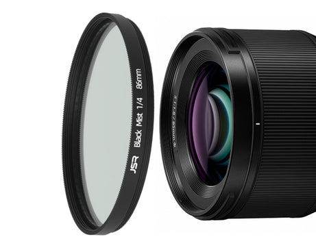 JSR Black Mist Filter Camera Lens Filter, 86mm