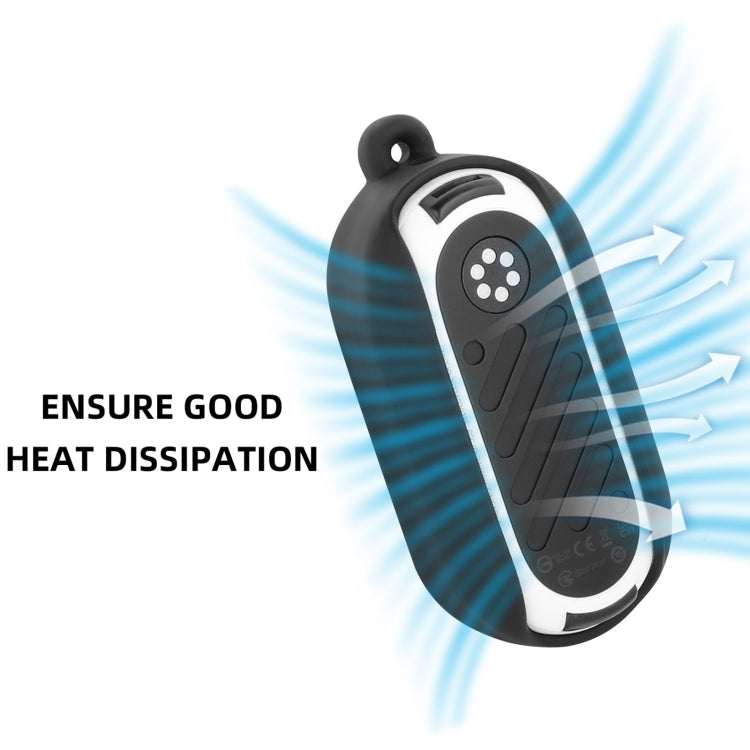 Sunnylife IST-BHT594 Camera Body Silicone Case with Lens Cap & Neck Strap, For Insta360 Go 3