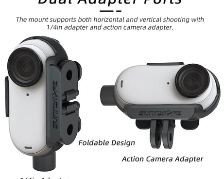 Sunnylife IST-BK592 Mount Adapter Protective Frame Cage Mounting Brackets Housing Case