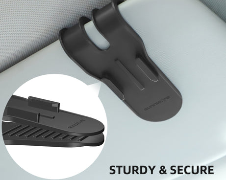 Sunnylife ZJ585 Sun Visor Camera Mount Quick Release Holder 360 Degree Rotating Vlog Bracket