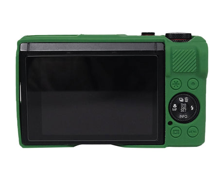 Soft Silicone Protective Case with Lens Cover, For Canon PowerShot G7 X Mark III / G7X3
