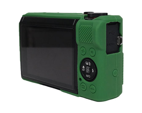 Soft Silicone Protective Case with Lens Cover, For Canon PowerShot G7 X Mark III / G7X3