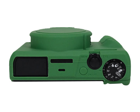 Soft Silicone Protective Case with Lens Cover, For Canon PowerShot G7 X Mark III / G7X3