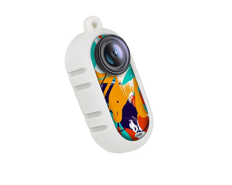 Sunnylife Cooling Silicone Case Stickers Skin Wrap Lens Cover with Neck Strap, For Insta360 GO 3