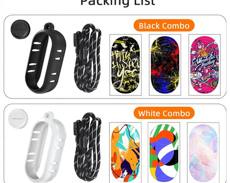 Sunnylife Cooling Silicone Case Stickers Skin Wrap Lens Cover with Neck Strap, For Insta360 GO 3