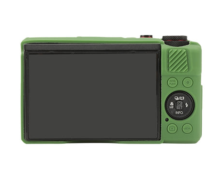 Soft Silicone Protective Case with Lens Cover, For Canon PowerShot G7 X Mark II / G7X2