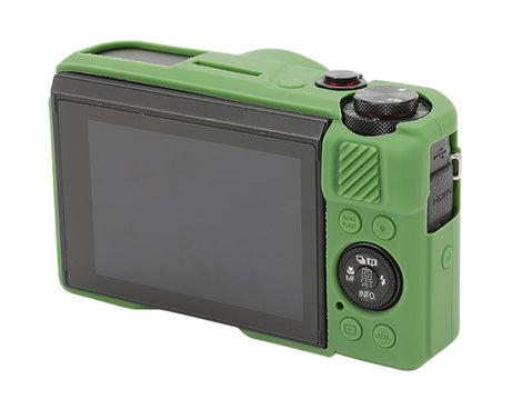 Soft Silicone Protective Case with Lens Cover, For Canon PowerShot G7 X Mark II / G7X2