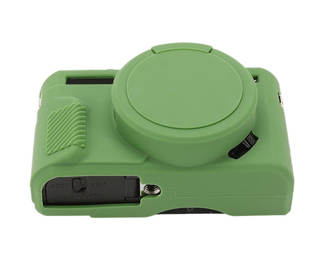 Soft Silicone Protective Case with Lens Cover, For Canon PowerShot G7 X Mark II / G7X2