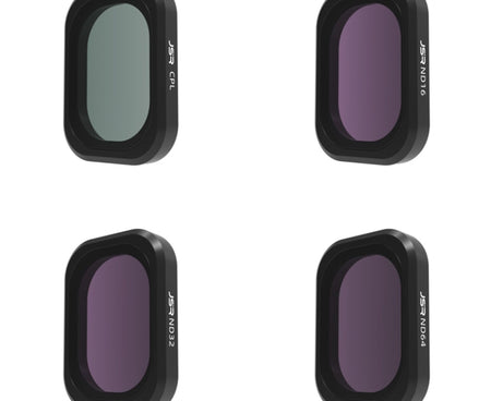 For DJI OSMO Pocket 3 JSR CB Series Camera Lens Filter, MCUV, CPL, ND8, ND16, ND32, ND64, ND256, ND1000, ND8PL, ND16PL, ND32PL, ND64PL, 1/8 Black Mist Filter, NIGHT, STAR, 3 in 1 CPL ND8/16, 3 in 1 ND16/64/256, 4 in 1 CPL ND16/32/64, 4 in 1 ND8/16/32/6...