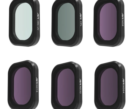 For DJI OSMO Pocket 3 JSR CB Series Camera Lens Filter, MCUV, CPL, ND8, ND16, ND32, ND64, ND256, ND1000, ND8PL, ND16PL, ND32PL, ND64PL, 1/8 Black Mist Filter, NIGHT, STAR, 3 in 1 CPL ND8/16, 3 in 1 ND16/64/256, 4 in 1 CPL ND16/32/64, 4 in 1 ND8/16/32/6...