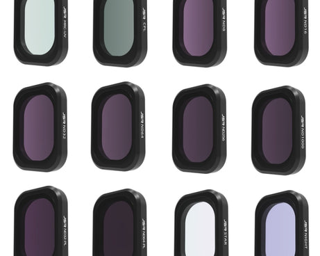For DJI OSMO Pocket 3 JSR CB Series Camera Lens Filter, MCUV, CPL, ND8, ND16, ND32, ND64, ND256, ND1000, ND8PL, ND16PL, ND32PL, ND64PL, 1/8 Black Mist Filter, NIGHT, STAR, 3 in 1 CPL ND8/16, 3 in 1 ND16/64/256, 4 in 1 CPL ND16/32/64, 4 in 1 ND8/16/32/6...