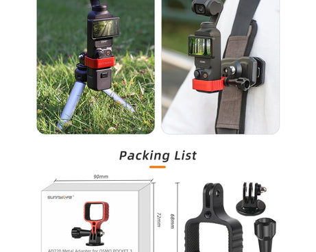 Metal Expansion Bracket Adapter Frame Holder with Screw