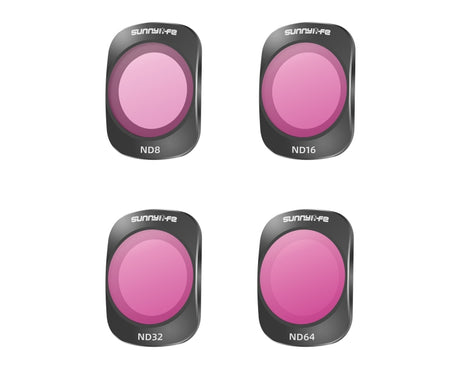 For DJI OSMO Pocket 3 Sunnylife Camera Lens Magnetic Metal Filter, MCUV, ND8, ND16, ND32, ND64, ND256, ND8PL, ND16PL, ND32PL, ND64PL, CPL, 3 in 1 CPL ND8/16, 3 in 1 ND16/64/256, 4 in 1 ND8/16/32/64, 4 in 1 ND8/16/32/64PL, 4 in 1 MCUV CPL ND32/64       ...