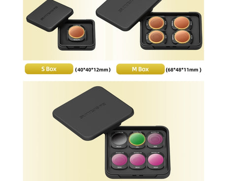 For DJI OSMO Pocket 3 Sunnylife Camera Lens Magnetic Metal Filter, MCUV, ND8, ND16, ND32, ND64, ND256, ND8PL, ND16PL, ND32PL, ND64PL, CPL, 3 in 1 CPL ND8/16, 3 in 1 ND16/64/256, 4 in 1 ND8/16/32/64, 4 in 1 ND8/16/32/64PL, 4 in 1 MCUV CPL ND32/64       ...