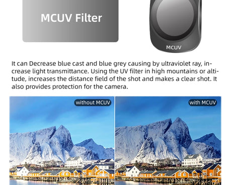 For DJI OSMO Pocket 3 Sunnylife Camera Lens Magnetic Metal Filter, MCUV, ND8, ND16, ND32, ND64, ND256, ND8PL, ND16PL, ND32PL, ND64PL, CPL, 3 in 1 CPL ND8/16, 3 in 1 ND16/64/256, 4 in 1 ND8/16/32/64, 4 in 1 ND8/16/32/64PL, 4 in 1 MCUV CPL ND32/64       ...