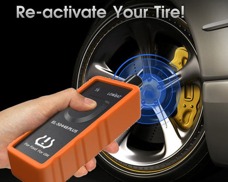For Ford TPMS 2 in 1 Car Tire Pressure Reset Device Detection Tool EL-50448 EL-50449