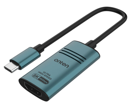 Onten UC981 8K 30Hz USB-C / Type-C to HDMI Video Converter Adapter, UC981