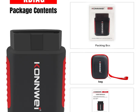 KONNWEI K DIAG Car OBDII Full System Diagnostic Scanner, K DIAG