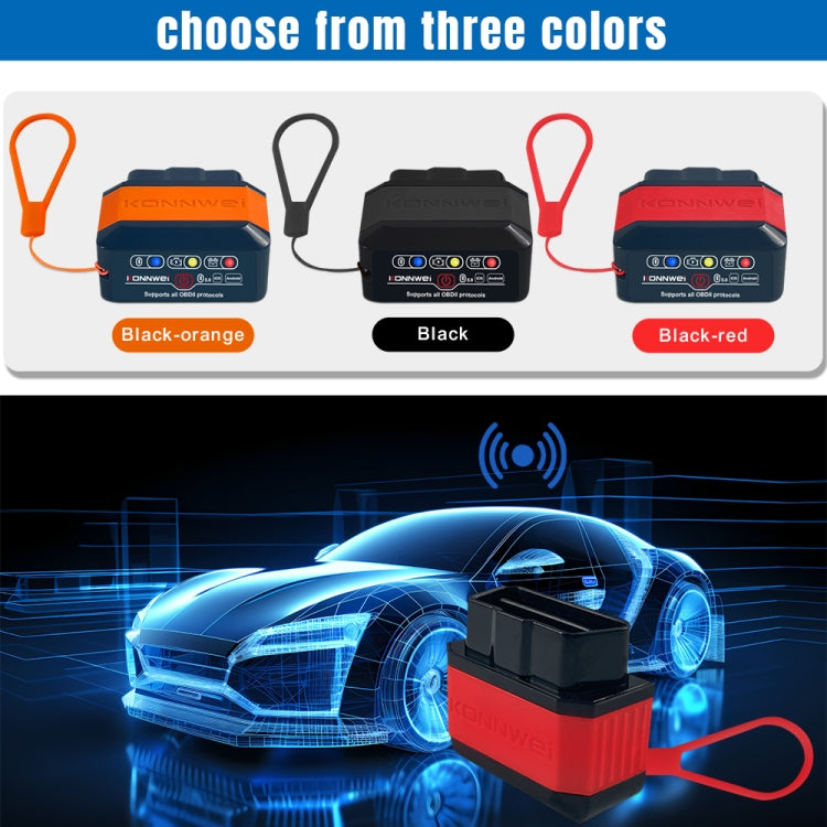 KONNWEI KW905 Bluetooth 5.0 Car OBD2 Scanner Support Android & iOS, KW905