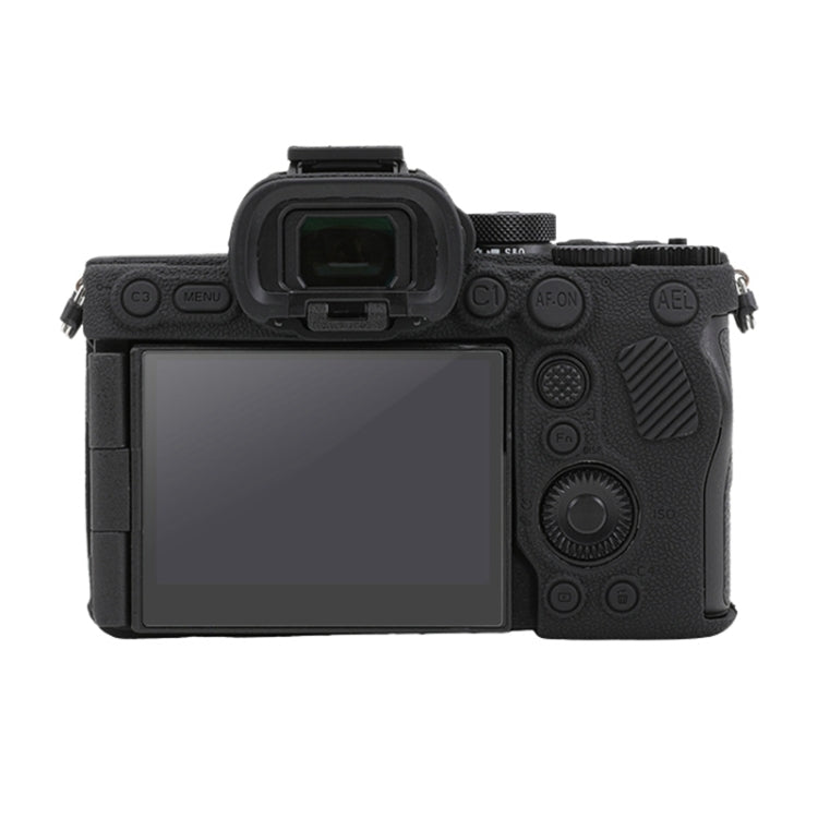 Litchi Texture Soft Silicone Protective Case, For Sony ILCE7RM5 / A7R5