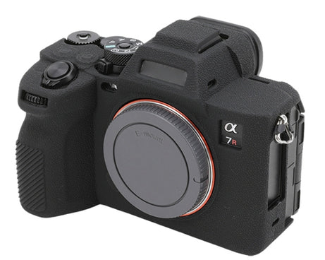 Litchi Texture Soft Silicone Protective Case, For Sony ILCE7RM5 / A7R5