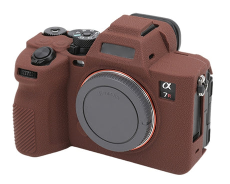 Litchi Texture Soft Silicone Protective Case, For Sony ILCE7RM5 / A7R5