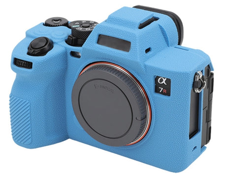 Litchi Texture Soft Silicone Protective Case, For Sony ILCE7RM5 / A7R5