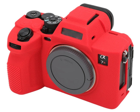 Litchi Texture Soft Silicone Protective Case, For Sony ILCE7RM5 / A7R5
