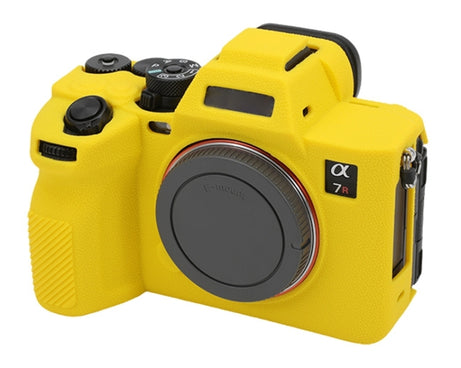 Litchi Texture Soft Silicone Protective Case, For Sony ILCE7RM5 / A7R5