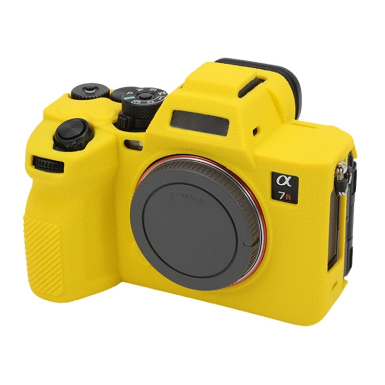 Litchi Texture Soft Silicone Protective Case, For Sony ILCE7RM5 / A7R5