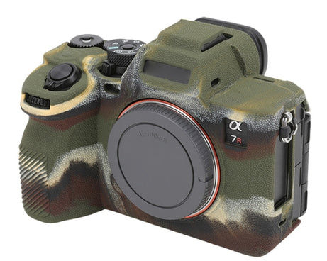 Litchi Texture Soft Silicone Protective Case, For Sony ILCE7RM5 / A7R5