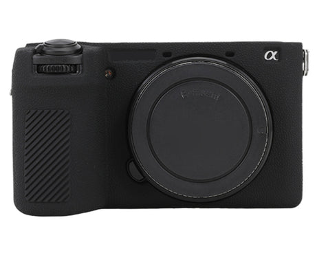 Litchi Texture Soft Silicone Protective Case, For Sony ILCE-6700 / A6700, For Sony ILCE-7CM2 / A7C II / A7CR