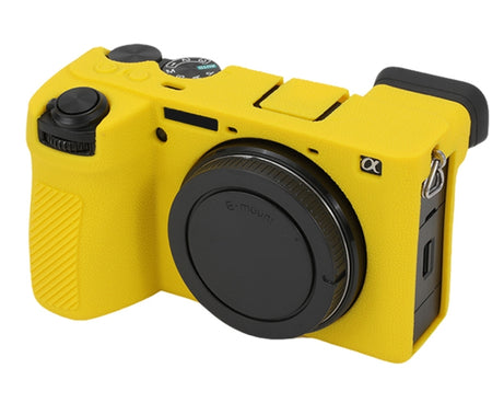 Litchi Texture Soft Silicone Protective Case, For Sony ILCE-6700 / A6700, For Sony ILCE-7CM2 / A7C II / A7CR