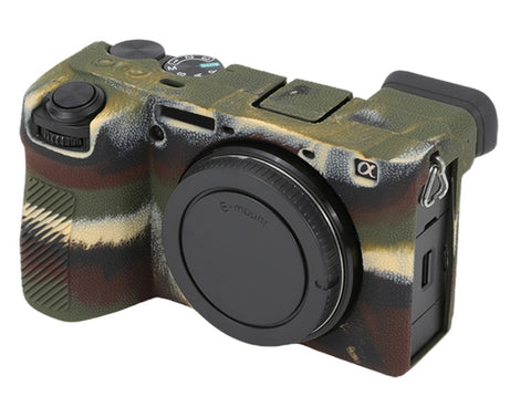 Litchi Texture Soft Silicone Protective Case, For Sony ILCE-6700 / A6700, For Sony ILCE-7CM2 / A7C II / A7CR