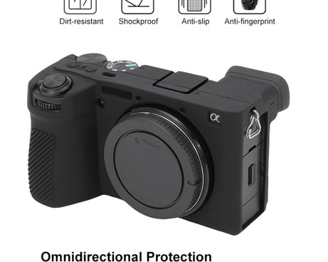 Glossy Soft Silicone Protective Case, For Sony ILCE-7CM2 / A7C II / A7CR