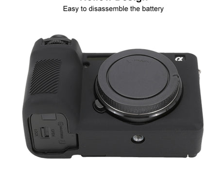 Glossy Soft Silicone Protective Case, For Sony ILCE-7CM2 / A7C II / A7CR