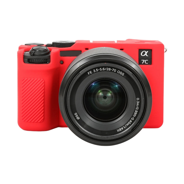Glossy Soft Silicone Protective Case, For Sony ILCE-7CM2 / A7C II / A7CR