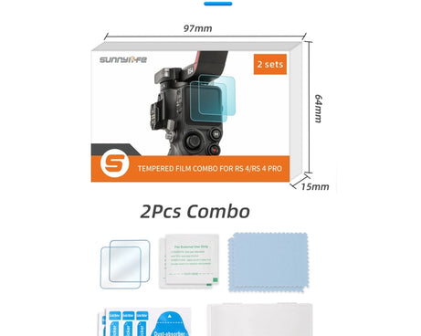 Sunnylife  2pcs Screen Explosion proof Tempered Glass Film