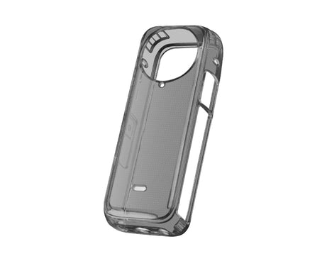 For Insta360 X4 Clear 1.5mm Soft TPU Protective Case, Single Cover, With Hand Strap, With Neck Strap