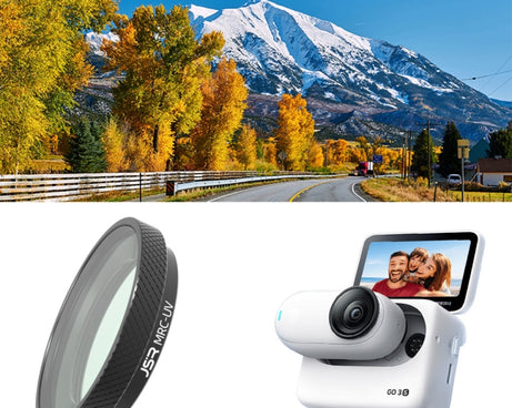 For Insta360 GO 3S JUNESTAR Camera Lens Filter, MCUV, CPL, ND8, ND16, ND32, ND64, NIGHT, STAR, Adjustable CPL, 2 in 1 UV, 3 in 1 UV, 3 in 1 CPL ND8-16, 4 in 1 NDPL, 4 in 1 ND, 6 in 1 STAR CPL ND, 6 in 1 Adjustable, 8 in 1 UV CPL ND NIGHT