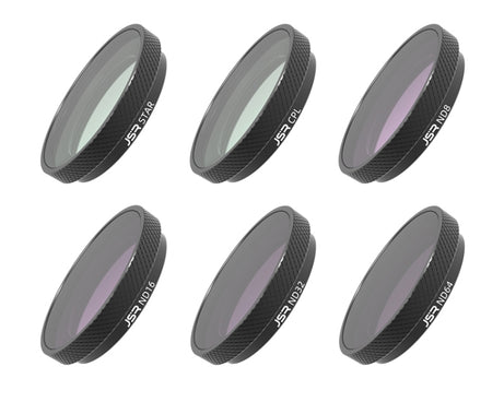 For Insta360 GO 3S JUNESTAR Camera Lens Filter, MCUV, CPL, ND8, ND16, ND32, ND64, NIGHT, STAR, Adjustable CPL, 2 in 1 UV, 3 in 1 UV, 3 in 1 CPL ND8-16, 4 in 1 NDPL, 4 in 1 ND, 6 in 1 STAR CPL ND, 6 in 1 Adjustable, 8 in 1 UV CPL ND NIGHT