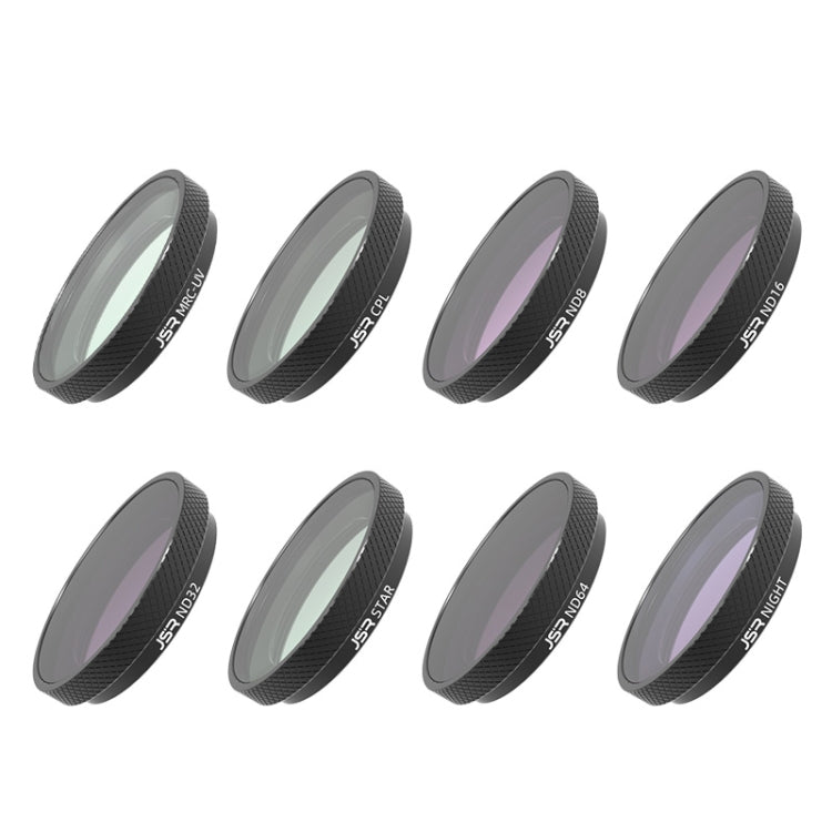 For Insta360 GO 3S JUNESTAR Camera Lens Filter, MCUV, CPL, ND8, ND16, ND32, ND64, NIGHT, STAR, Adjustable CPL, 2 in 1 UV, 3 in 1 UV, 3 in 1 CPL ND8-16, 4 in 1 NDPL, 4 in 1 ND, 6 in 1 STAR CPL ND, 6 in 1 Adjustable, 8 in 1 UV CPL ND NIGHT