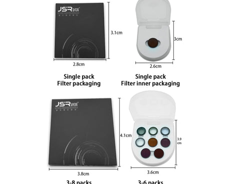 For Insta360 GO 3S JUNESTAR Camera Lens Filter, MCUV, CPL, ND8, ND16, ND32, ND64, NIGHT, STAR, Adjustable CPL, 2 in 1 UV, 3 in 1 UV, 3 in 1 CPL ND8-16, 4 in 1 NDPL, 4 in 1 ND, 6 in 1 STAR CPL ND, 6 in 1 Adjustable, 8 in 1 UV CPL ND NIGHT