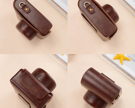 Full Body Leather Camera Case Bag with Strap, For FUJIFILM X100VI