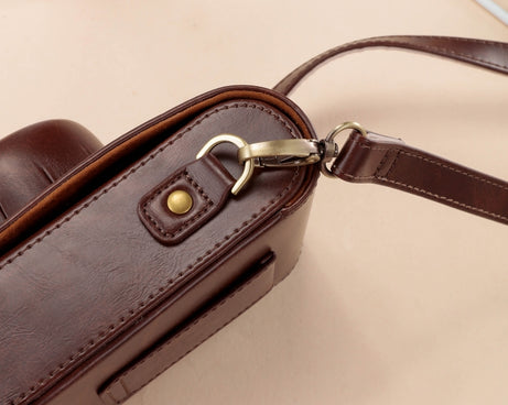 Full Body Leather Camera Case Bag with Strap, For FUJIFILM X100VI