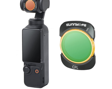 For DJI Osmo Pocket 3 Sunnylife Camera Lens Magnetic Metal Filter, No Impact On Gimbal Reset, MCUV, ND8, ND16, ND32, ND64, CPL, ND8PL, ND16PL, ND32PL, ND64PL, 3 in 1 CPL ND8 ND16, 4 in 1 ND8-64, 4 in 1 ND8-64PL, 4 in 1 UV CPL ND32 ND64                 ...