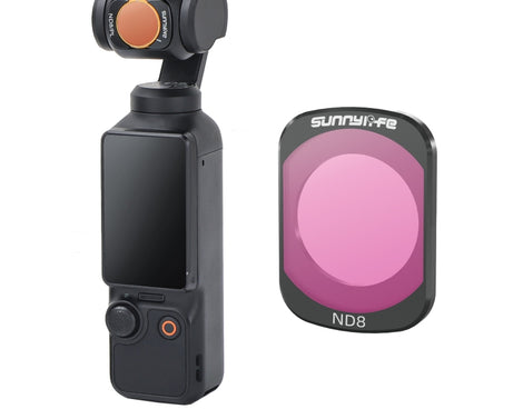 For DJI Osmo Pocket 3 Sunnylife Camera Lens Magnetic Metal Filter, No Impact On Gimbal Reset, MCUV, ND8, ND16, ND32, ND64, CPL, ND8PL, ND16PL, ND32PL, ND64PL, 3 in 1 CPL ND8 ND16, 4 in 1 ND8-64, 4 in 1 ND8-64PL, 4 in 1 UV CPL ND32 ND64                 ...