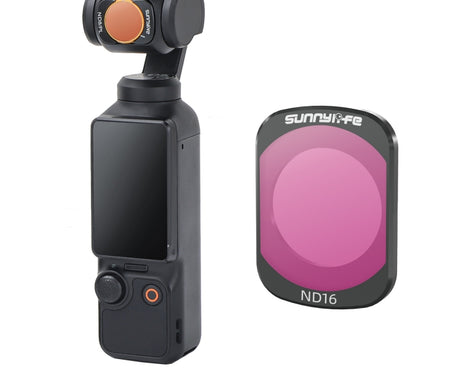 For DJI Osmo Pocket 3 Sunnylife Camera Lens Magnetic Metal Filter, No Impact On Gimbal Reset, MCUV, ND8, ND16, ND32, ND64, CPL, ND8PL, ND16PL, ND32PL, ND64PL, 3 in 1 CPL ND8 ND16, 4 in 1 ND8-64, 4 in 1 ND8-64PL, 4 in 1 UV CPL ND32 ND64                 ...